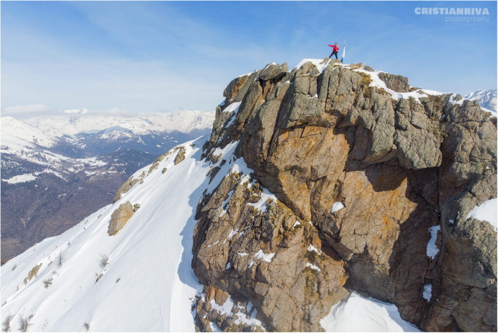 Piz Tri con le ciaspole