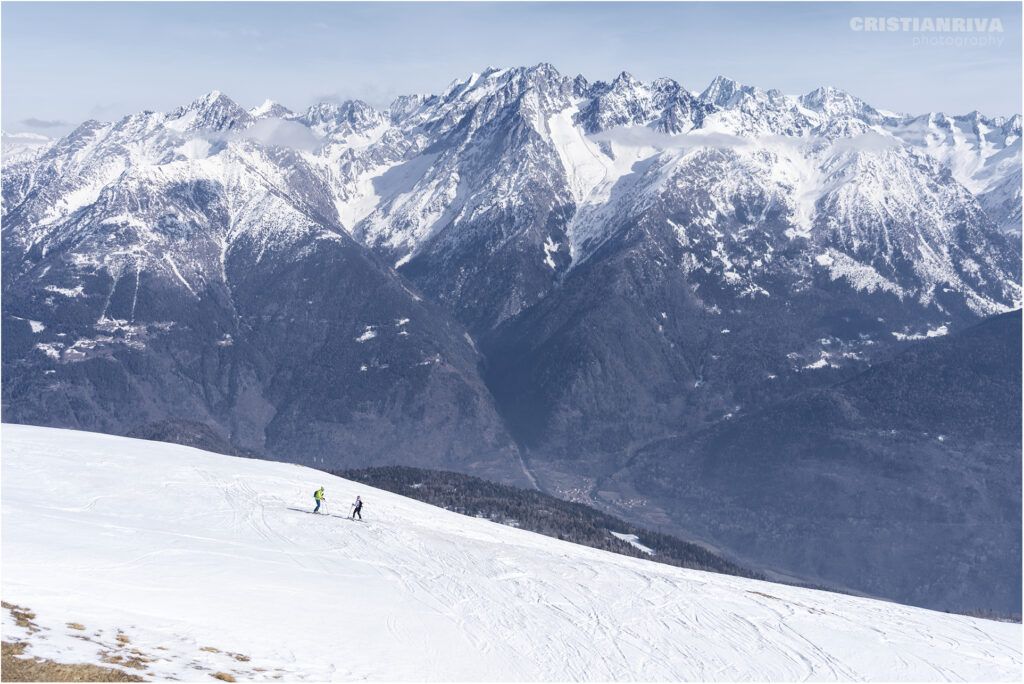 Piz Tri con le ciaspole