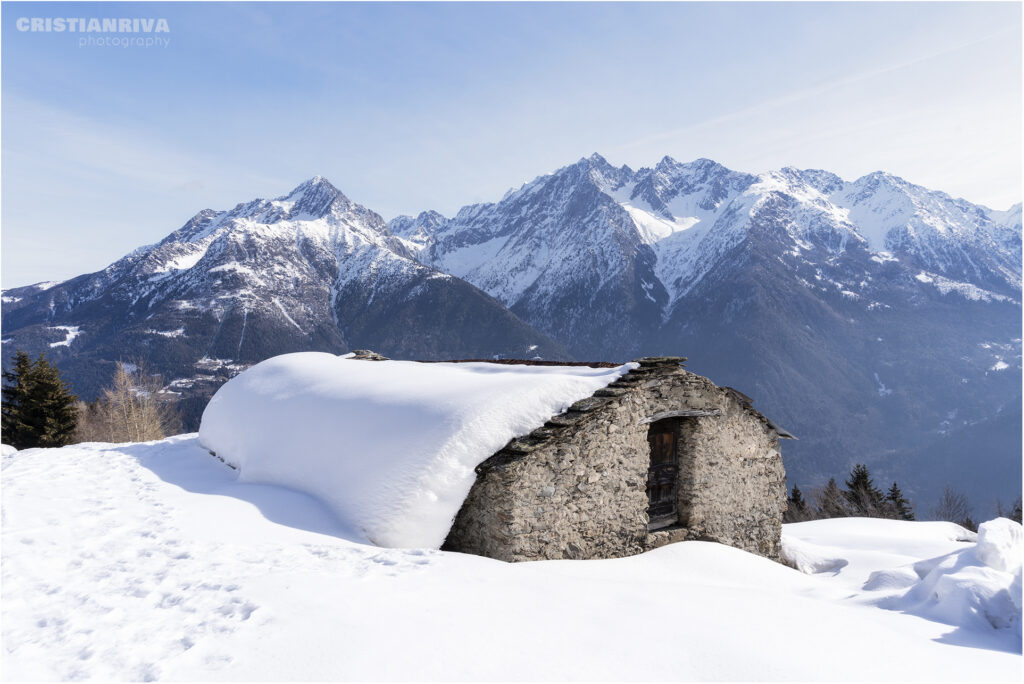 Piz Tri con le ciaspole