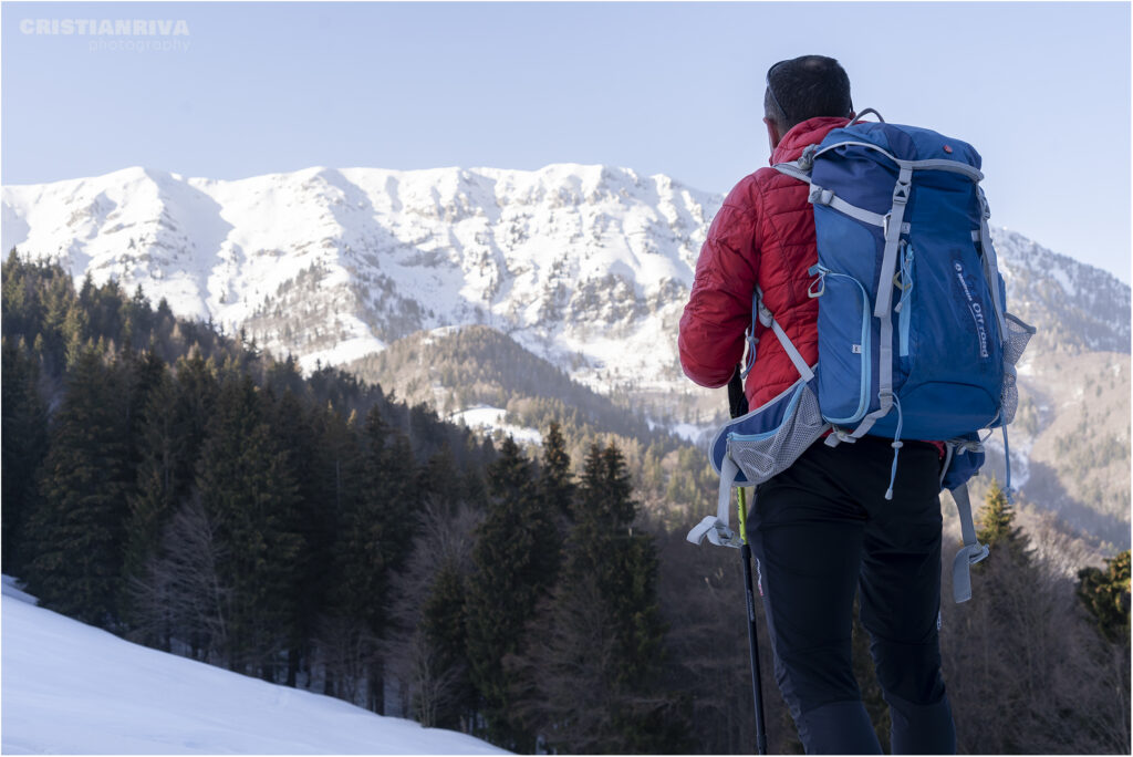 Val Palot con le ciaspole