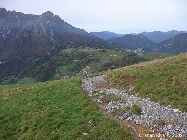 Cima monte Grem da passo di Zambla