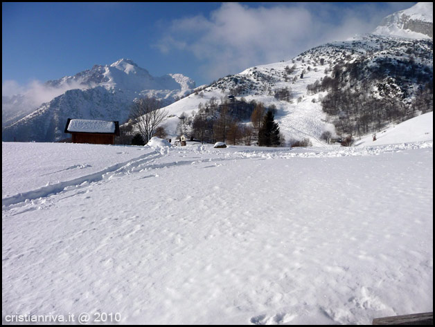 Monte Grignone in invernale