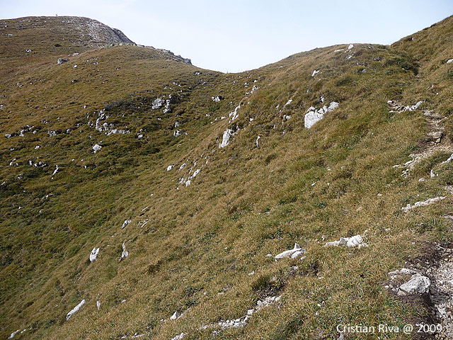 Cima monte Grem da passo di Zambla