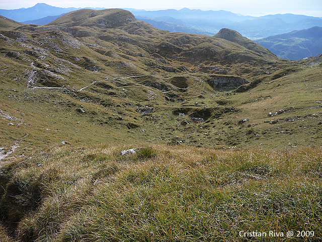 Cima monte Grem da passo di Zambla