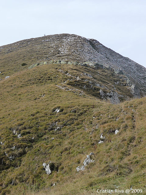 Cima monte Grem da passo di Zambla