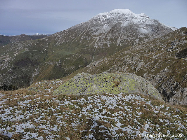 Cima monte Grem da passo di Zambla