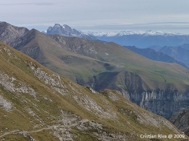 Cima monte Grem da passo di Zambla