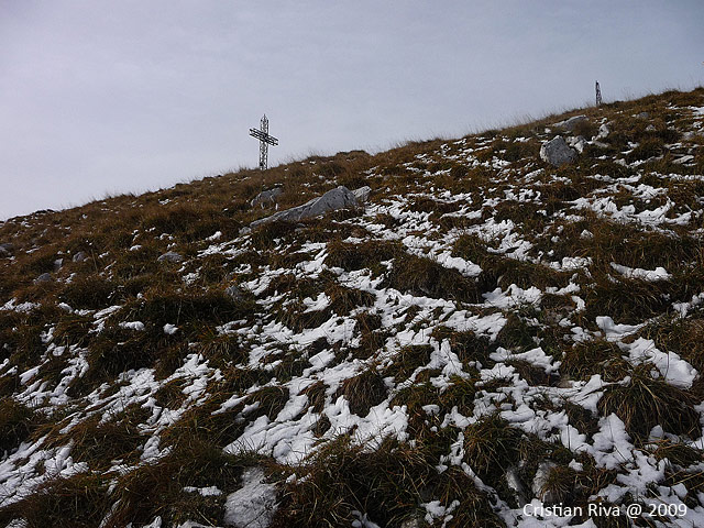 Cima monte Grem da passo di Zambla