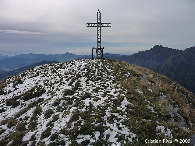 Cima monte Grem da passo di Zambla