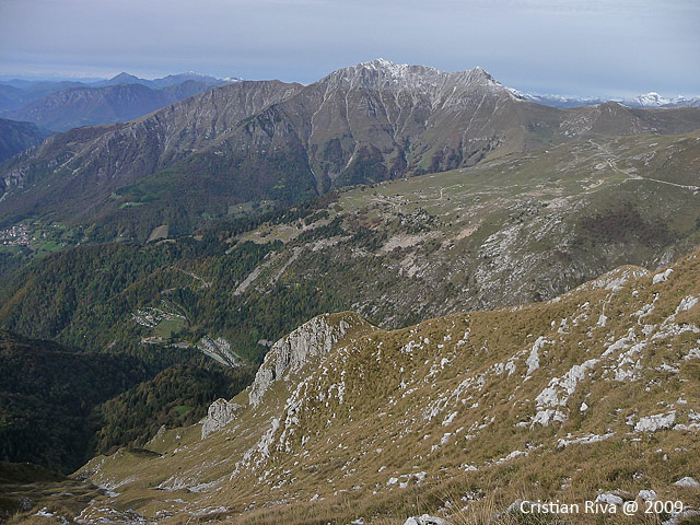 Cima monte Grem da passo di Zambla