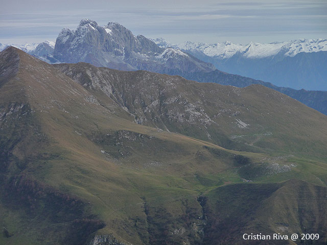 Cima monte Grem da passo di Zambla