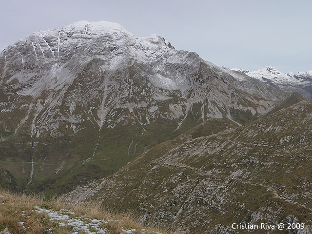 Cima monte Grem da passo di Zambla