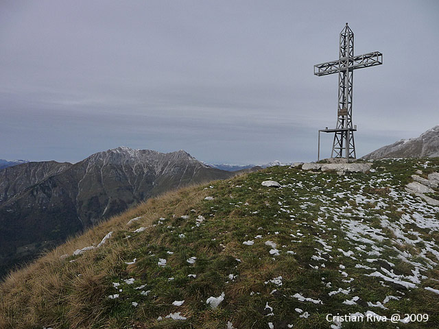 Cima monte Grem da passo di Zambla