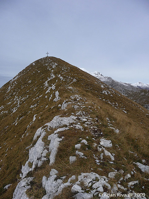 Cima monte Grem da passo di Zambla