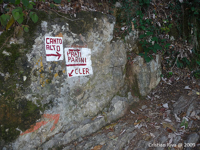 Canto Alto in mountain bike