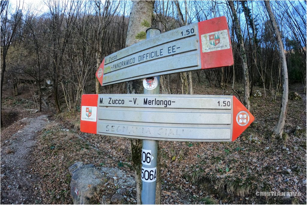 Sentiero panoramico del monte Zucco