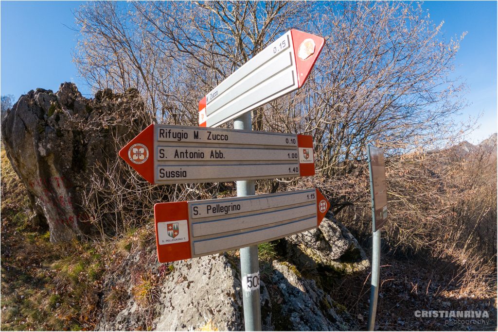 Sentiero panoramico del monte Zucco