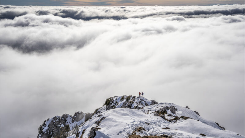 Invernale al monte Venturosa